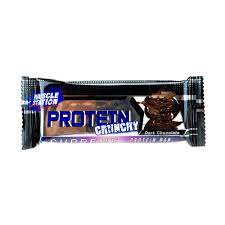 پروتئین بار شکلات تلخ ماسل استیشن (40گرم)