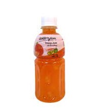 نوشیدنی پرتقال با تکه های نارگیل گلدن مکس (320میل)