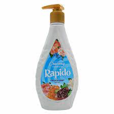 مایع دستشویی کرمی عسل و کاکائو راپیدو (450گرم)