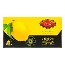 چای سیاه با طعم لیمو گلستان (25عدد)
