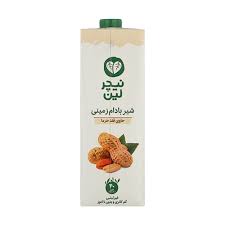 شیر بادام زمینی حاوی قند خرما نیچرلین (1لیتر)