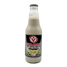 شیر سویا وانیلی شیشه ویتامیلک(300میل)