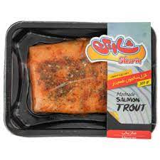 فیله ماهی قزل سالمون طعم دار مکزیکی شارین (300گرم)