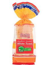 نان تست سفید بزرگ نان آوران (480گرم)