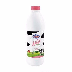 شیر کم چرب بطری میهن