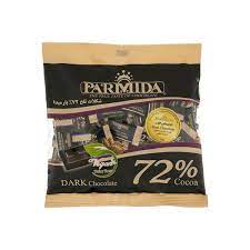 شکلات تلخ 72 درصد بسته ای پارمیدا (70گرم)