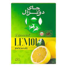 چای سبز و لیمو  دوغزال (100گرم)