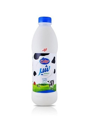 شیر پرچرب بطری میهن   (950 میل)