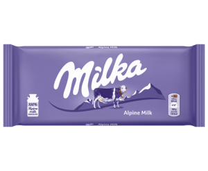 شکلات شیری میلکا  (100گرم)