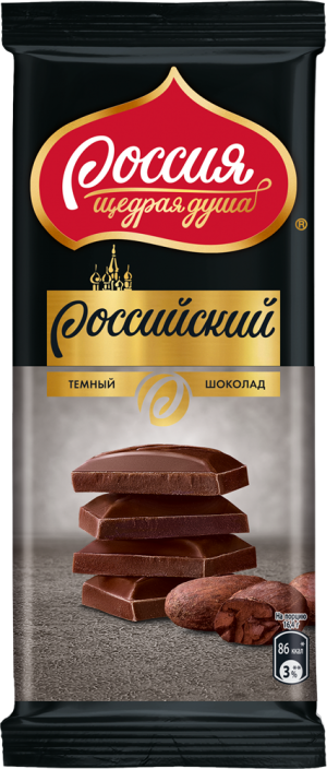 شکلات تابلت تلخ روسی نستله  (82 گرم)
