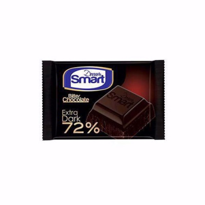 شکلات بیتر تلخ 72% شیرین عسل (50گرم)