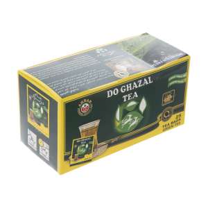 چای سبز کیسه ای دوغزال  (25عددی)