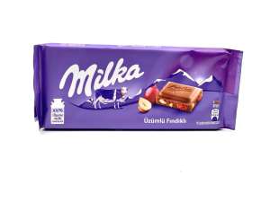 شکلات تابلت فندقی میلکا  (100گرم)