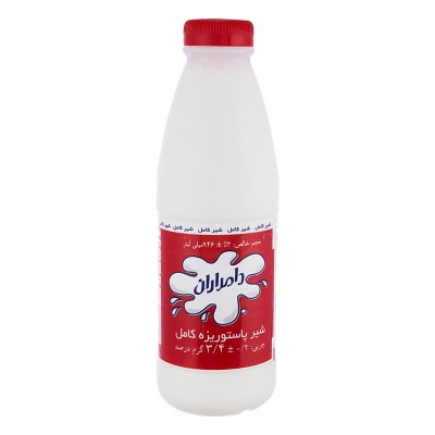 شیر پرچرب بطری کامل دامداران