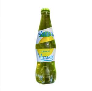 آبمیوه گازدار لیمو شیشه تنادرین (240میل)