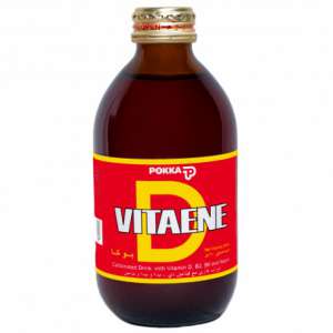 نوشیدنی انرژی زا ویتامین دی شیشه اصلی پوکا (240میل)