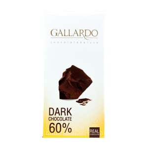 شکلات تابلت 60% تلخ گالاردو (80گرم)