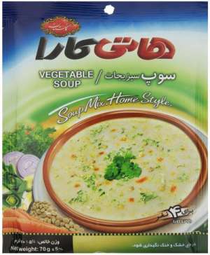 سوپ آماده سبزیجات هاتی کارا (70گرمی)