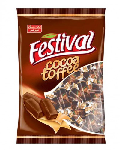 شکلات تافی فستیوال کاکائو شیرین عسل (500گرمی)